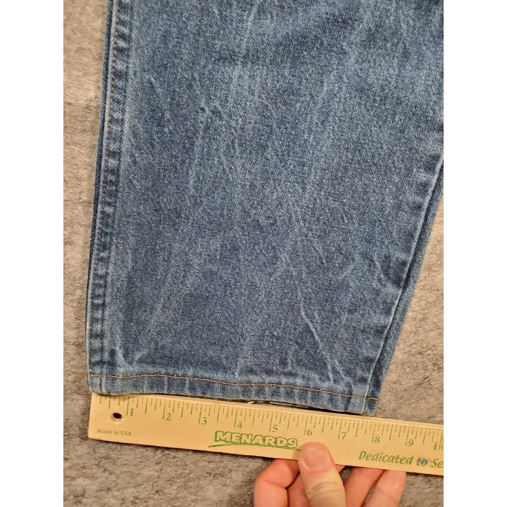 Wrangler Jeans Mens 35x34 Actual 33x33 Denim Western Cowboy Straight Leg 13MWZ